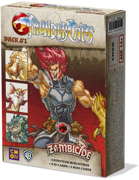 Zombicide Black Plague Thundercats Pack 1