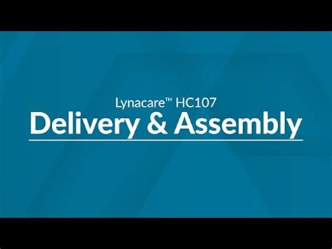 Lynacare HC107 Hi Low Hospital Bed Features Delivery Assembly YouTube