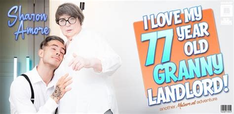 Maturenl Sharon Amore Toyboy Student Gets Caught By His Year Old Anal Loving Granny