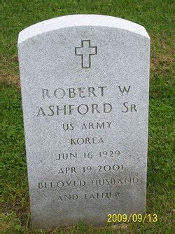 Robert W Ashford Sr Find A Grave Memorial