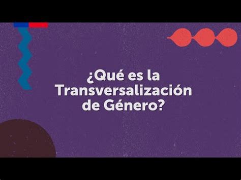 Transversalidad De G Nero Qu Es Y Por Qu Es Importante