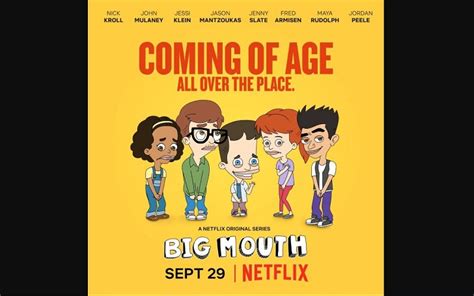 Big Mouth Renewed For Three Additional Seasons By Netflix Glamour Fame