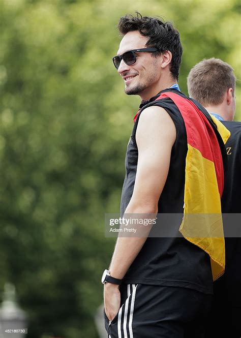 Mats Hummels Of Germany Celebrates On Stage At The German Team News