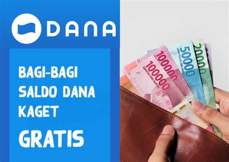 Tambah Pendapatan Rp Klaim Link Saldo Dana Kaget Hari Ini