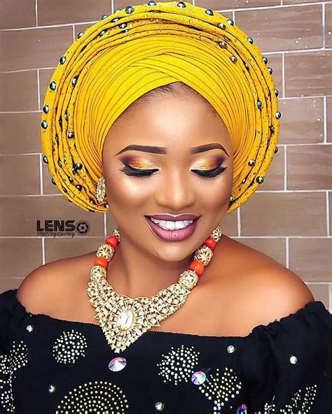 Perfectly Stunning Aso Oke Gele Styles Ifashy