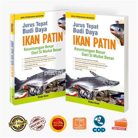 Jual Buku Perikanan Budidaya Ikan Patin Keuntungan Besar Dari Si