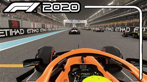 F1 2020 Gameplay Lando Norris Abu Dhabi 5 Lap Youtube