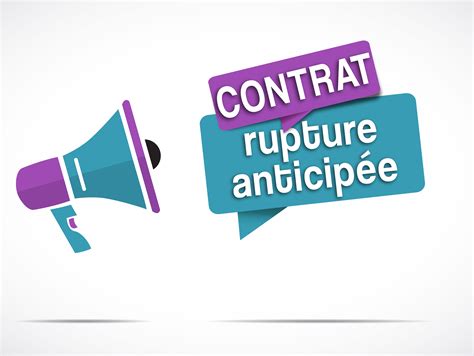 La Rupture Anticip E De Cdd Les Conditions