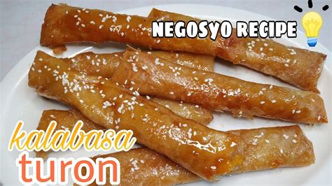 CHEESY KALABASA TURON NEGOSYO RECIPE YouTube