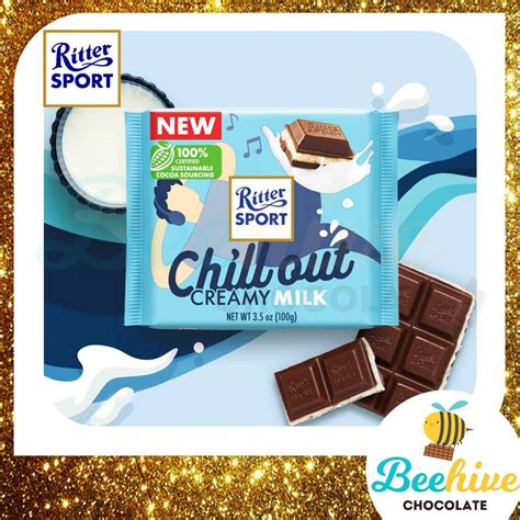 Ritter Sport Creamy Milk Chill Out Chocolate 100g