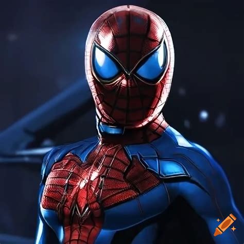 Metal Suit Spiderman