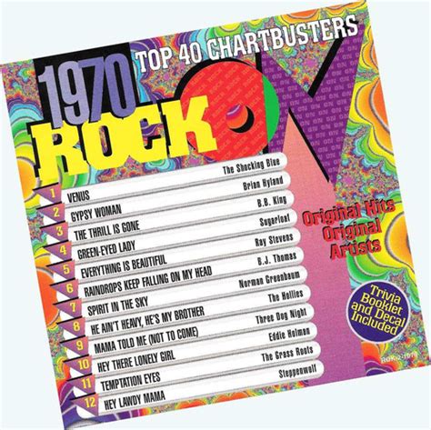 Rock On 1970 Top 40 Chartbusters Cd Compilado Importado MercadoLibre