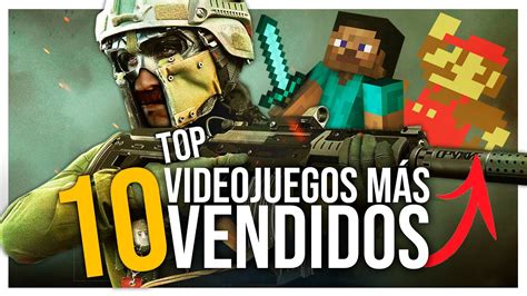 Los 10 Juegos MÁS VENDIDOS de la HISTORIA YouTube