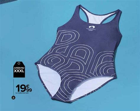 Promo Le Maillot De Bain Chez Carrefour ICatalogue Fr