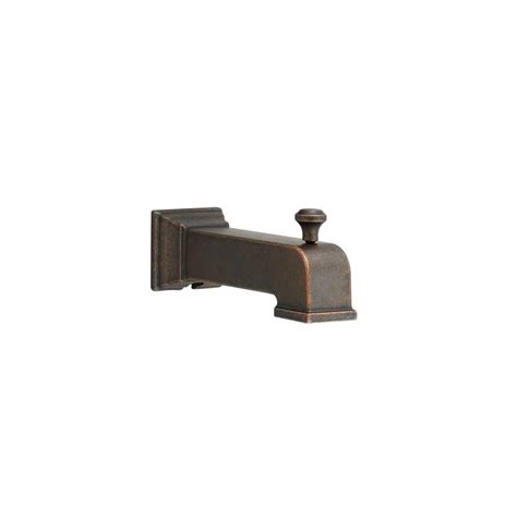 American Standard Town Square Slip On Diverter Tub Spout In Oil Rubbed Bronze 8888088224 The