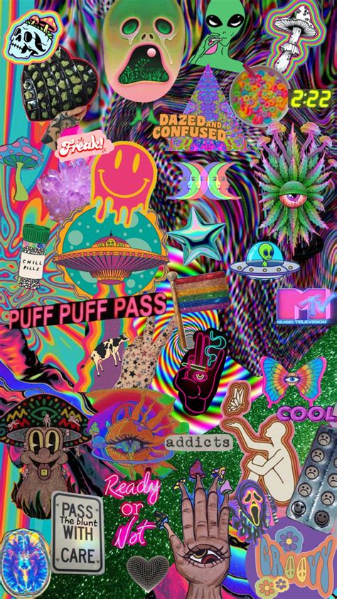 Top Stoner Trippy Aesthetic Wallpaper In Cdgdbentre