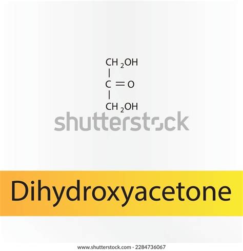 Straight Chain Form Chemical Structure Dihydroxyacetone Stock Vector (Royalty Free) 2284736067 ...