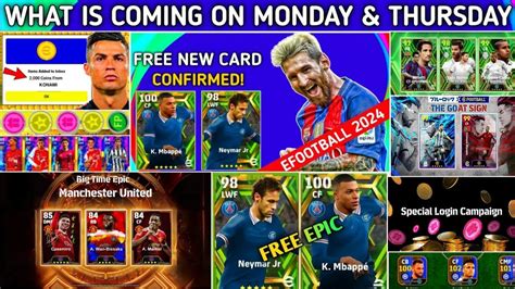 😱whats Coming On Monday And Next Thursday Efootball 2024 Mobile