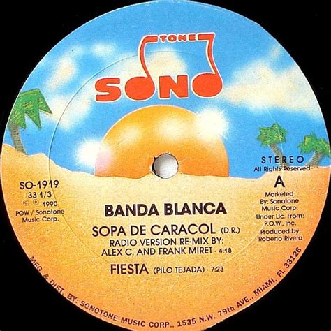 Banda Blanca Sopa De Caracol Vinyl 12 1990 US Original HHV