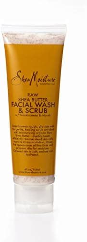 Sheamoisture Facial Wash And Scrub African Black Soap For