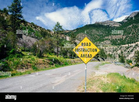 Road Obstruction Stock Photos And Road Obstruction Stock Images Alamy