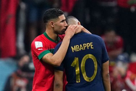 Bromance Kylian Mbappe Dan Achraf Hakimi Rival Selama Menit Lalu