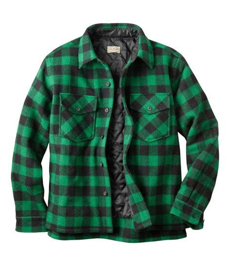 Mens Maine Guide Shirt With Primaloft Shirts At Llbean