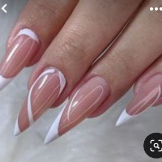 Outyua Pearls Matte Almond Press On Nails Nude Medium Length False Nails With Designs Ac Artofit