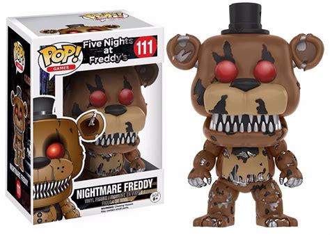 Funko Pop Games Five Nights At Freddy S Nightmare Freddy Vinyl Action