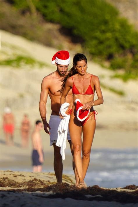 Izabel Goulart Sexy Skinny Santa In A Bikini Photos The Fappening