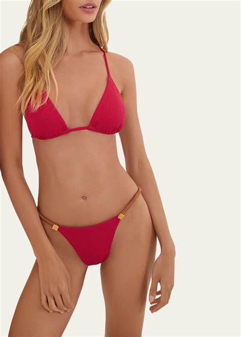 Vix Firenze Aika Detail Full Bikini Bottoms Bergdorf Goodman