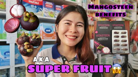 MANGOSTEEN BENEFITS VITASTEEN FOOD SUPPLEMENTS YouTube