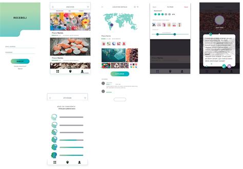 Layout App on Behance