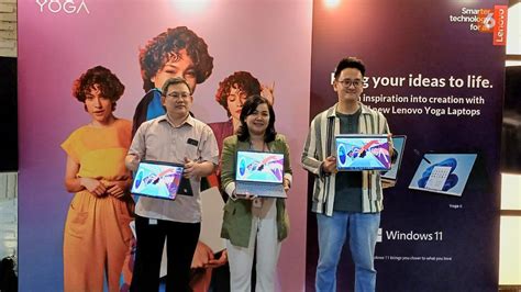 Lenovo Yoga I Dan Lenovo Yoga Meluncur Laptop Yang Dukung Gaya