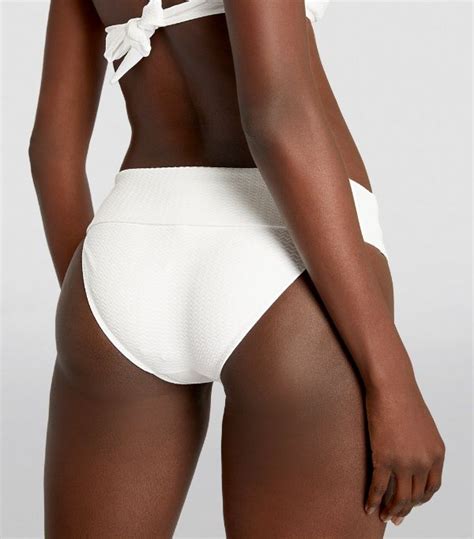 Womens Melissa Odabash White Brussels Bikini Bottoms Harrods Uk