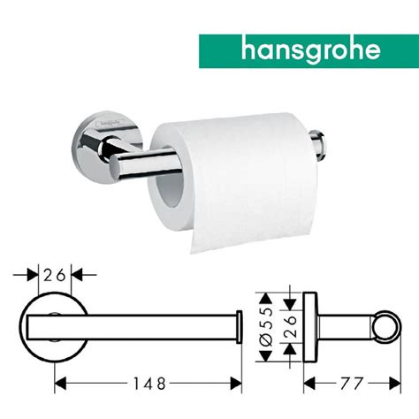 Hansgrohe Logis Universal Uchwyt Na Papier Toaletowy Chrom 41726000