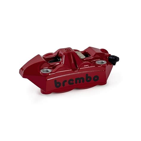 Trier De Frein Avant Droit Brembo Upgrade M Mm Rouge Logo Noi