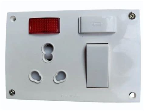 penta modular switch socket combination plastic  piece  pune