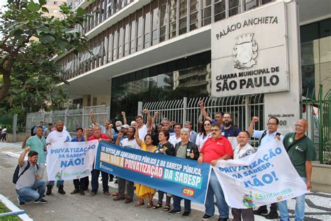 Frente em defesa da Sabesp ganha força na Câmara Municipal de São Paulo