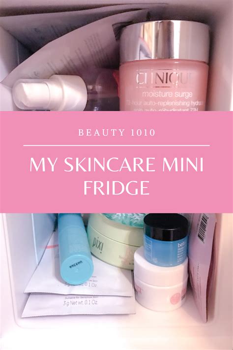 Beauty 101: My Skincare Fridge | Royally Pink