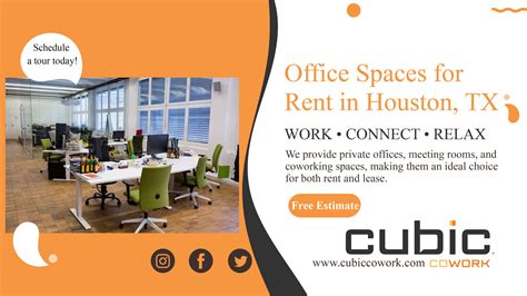 Top 10 Office Spaces for Rent in Houston, TX - Cubic Cowork | Cubic Co ...