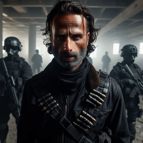 нейроарт :: нагенерил сам :: Рик Граймс :: нейронные сети :: Rick ...