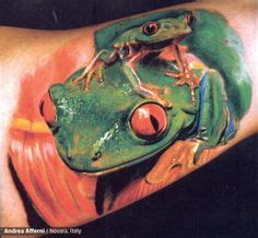 Realistic D Frog Tattoo Ideas Frog Tattoos Frog Tree Frog Tattoos