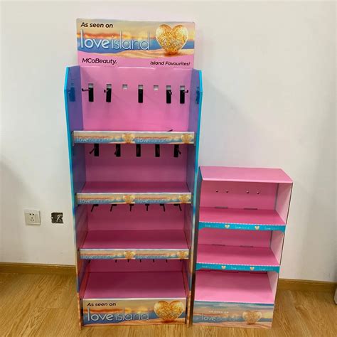 Corrugated Display Stand 3 Tiers Paper Cardboard Candy Chewing Gum