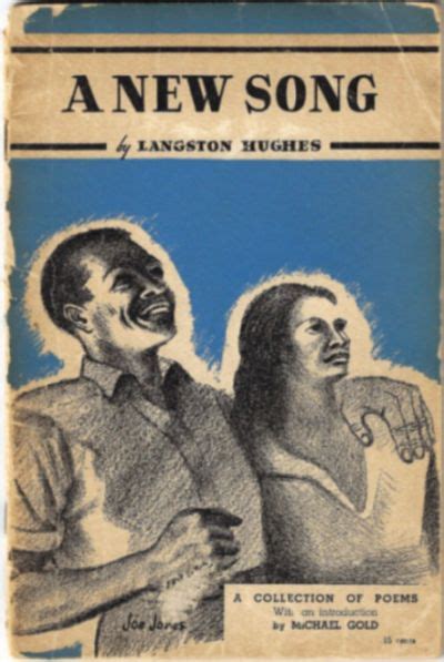 First Edition Langston Hughes A New Song A Collection Of Poems 1938 By Hughes Langston