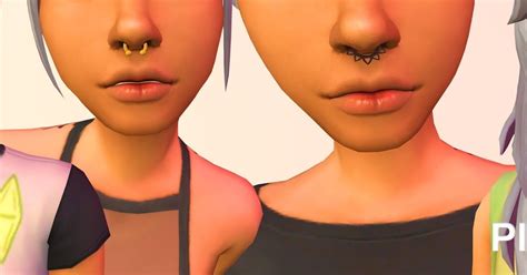 Pin By Maskolot On Ts4 Accessories Sims 4 Piercings Sims 4 Sims 4 Mm