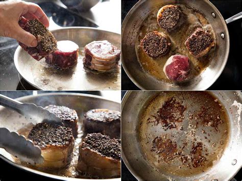 Classic Steak Au Poivre Recipe