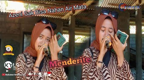 Febria Azeni Tidak Mampu Menahan Air Mata Saat Menyanyikan Lagu