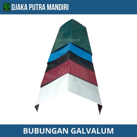 Jual Bubungan Atap Nok Ridge Capping Galvalume Warna