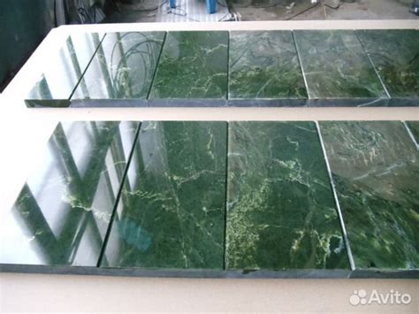 Плитка для бани из зеленого сибирского нефрита купить в Санкт ...